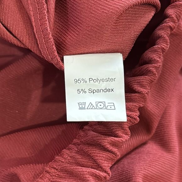 ROMWE Raspberry Cropped Bomber Zip Up Jacker Size S - Picture 9 of 9